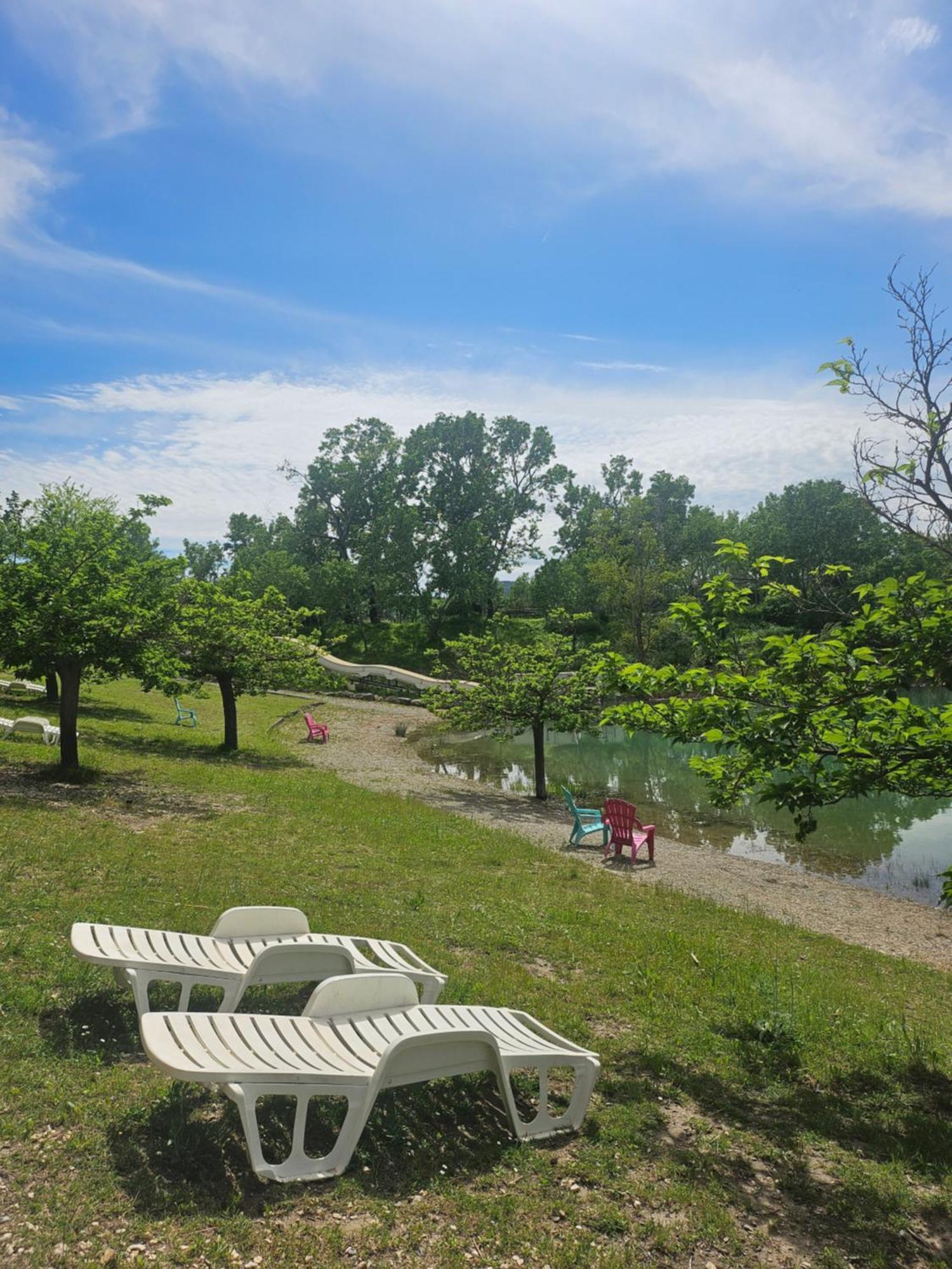 Campsite Mobil Climatise 6 Personnes La Roque-d'Antheron